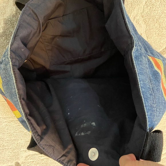 Disney Mickey Mouse Union Jack Large Tote Bag - Picture 7 of 10